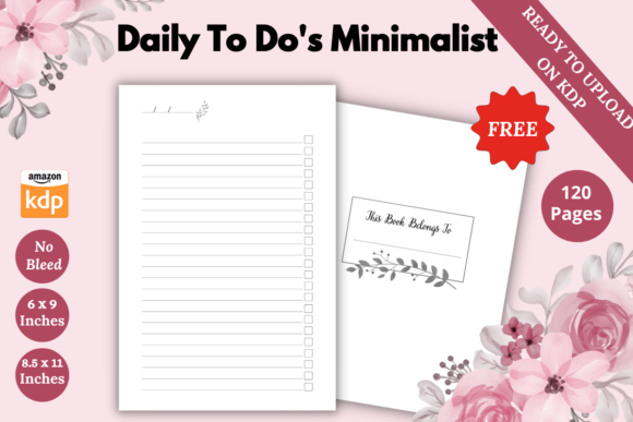 Download FREE Daily to Do List - KDP Interior - Premium Resources