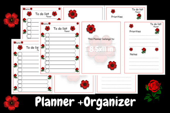 Download Flower Planner Organizer - Planner organizer Collection